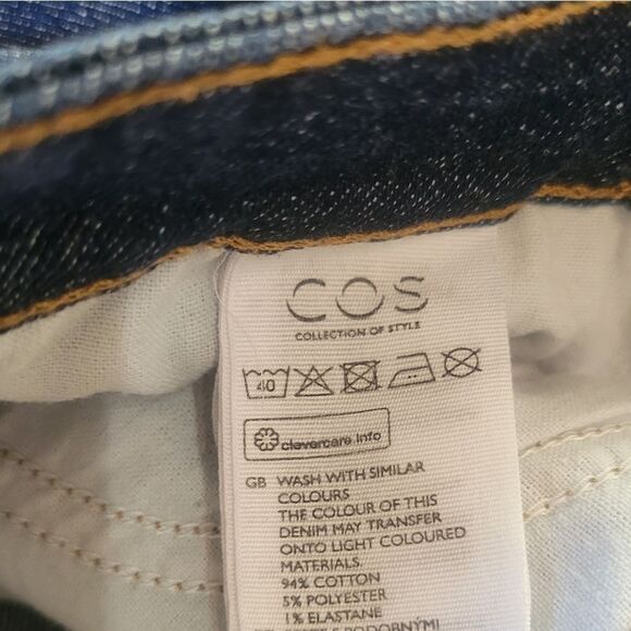 COS High Rise Skinny Fit Cropped Leg Jeans Size 2 - Picture 6 of 6
